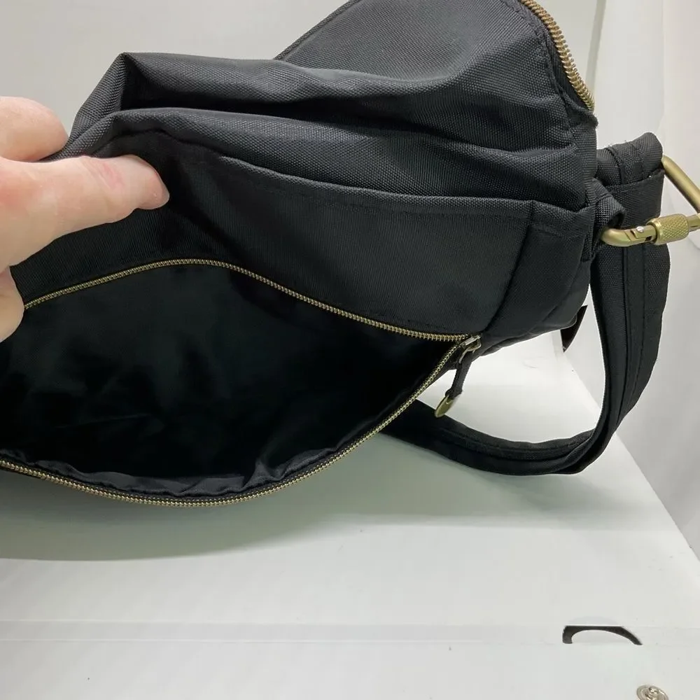 Travelon Quilted Black Crossbody Bag